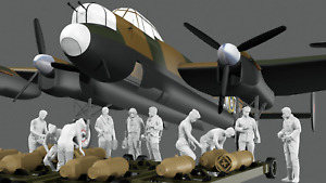 WWII RAF Lancaster Bomb Load - 10 Figure Set