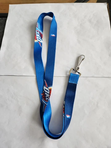 OKC THUNDER LANYARD NICE LOOK KEYCHAIN ID HOLDER OKLAHOMA CITY THUNDER SGA Cover