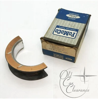 1966-1968 Lincoln Continental 462 Center Lower Main Bearing, Std (C6VY6337F) NOS - Image 1 of 4