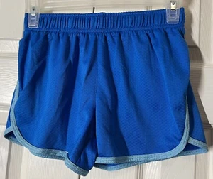 Girl’s Blue athletic shorts - Picture 1 of 4