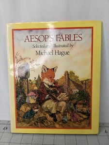 Aesops Fables by Michael Hague HC DJ 1985 - Picture 1 of 6