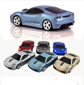 1600DPI 2.4GHz Wireless Optical Car Mouse Mice + USB Receiver for PC Laptop MAC - Picture 1 of 43