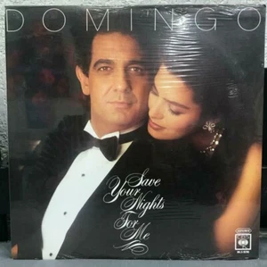 PLACIDO DOMINGO -SAVE YOUR NIGHTS FOR ME- 1985 MEXICAN LP STILL SEALED POP 80'S - Imagen 1 de 2