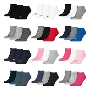 12 Paar PUMA Sneaker Socken Unisex Herren Damen Sportsocken Kurzsocken  - Bild 1 von 13