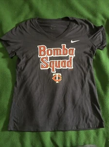 Camiseta Bomba Squad Mujer Talla Pequeña Talla S Minnesota Twins MLB Usada Ligeramente Usada - Imagen 1 de 5