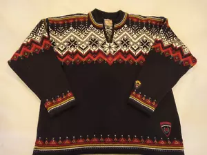 Dale of Norway Vintage Sweater Men's Large Wool US Olympic Collection G - Picture 1 of 7