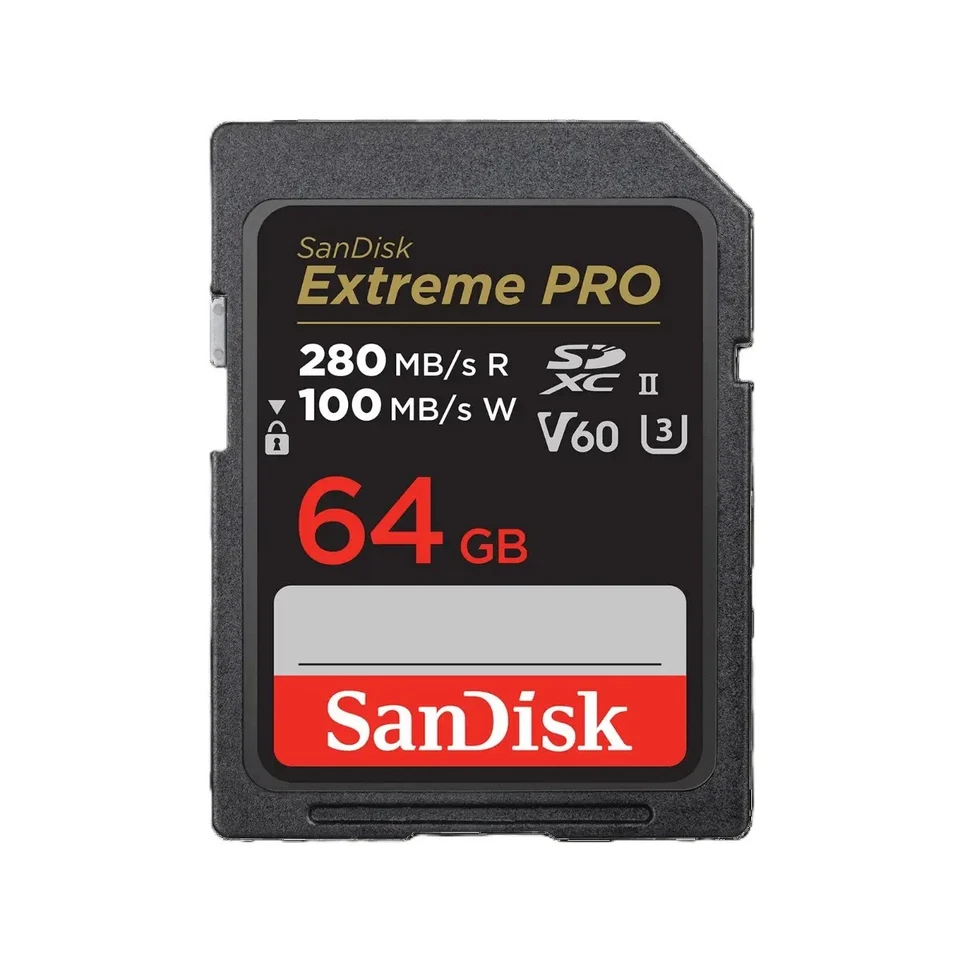 New SanDisk Extreme Pro 64GB SDXC Card 280MB/s V60 - image 1 of 1