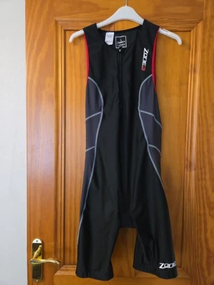 Zone 3  Cycling One Piece Skinsuit Padded Size Adults L  Skin Bike Suit - Image 1 of 4