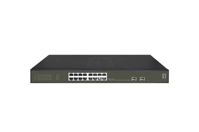 LevelOne GES-2118P switch di rete Gestito L2 Gigabit Ethernet (10/100/1000) Supp - Immagine 1 di 4