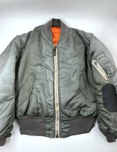 Vietnam War USAF Alpha Industries MA-1 Flying Jacket 1960s - Picture 1 of 24