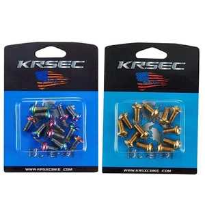 12pcs KRSEC Handlebar Stem Screws M5*10mm Road MTB Mountain Bike Bolts - Bild 1 von 9