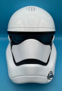 Disney Star Wars First Order Stormtrooper Helmet Voice Changer 2014 Adult Size - Picture 1 of 12