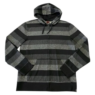 Tony Hawk Sudadera con Capucha Niños Grande Gris Rayas Manga Larga Cremallera Completa Cordón Bolsillos Foto 1 de 4