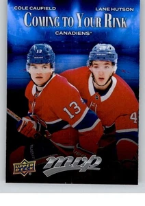 2025-26 MVP  "Coming to Your Rink"  Cole Caufield & Lane Hutson #CR-15 - Picture 1 of 2