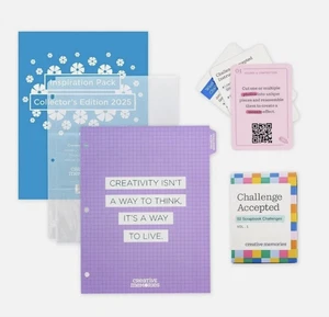 52 Creative Memories Challenge Karten, virtuelle Zuschneideskizzen & Projektrezepte - Bild 1 von 1