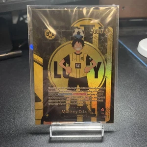 Monkey D Luffy ST13-003 BVB Borussia Dortmund Matchday Promo Sealed ONE PIECE - Picture 1 of 6