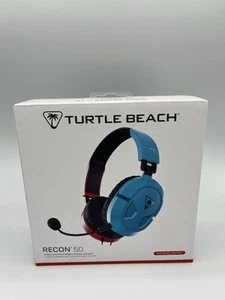 Turtle Beach - Recon 50 Wired Gaming Headset for Nintendo Switch - Red/Blue-New! - Picture 1 of 6