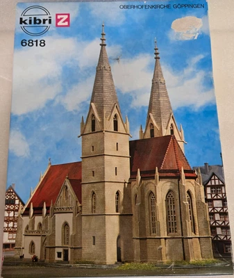 Kibri Z Scale Building Structure Kit Goppingen Medeival Church Chapel - Image 1 of 4