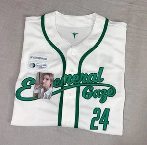 SHINee TAEMIN Ephemeral Gaze Baseball Jersey Uniform Long ver White +Postcard - Picture 1 of 3