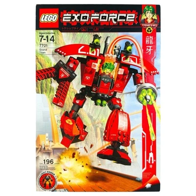 Lego 7701 Exo-Force Grand Titan 2006 Retired Set New Factory Sealed Box NIB HTF - Image 1 of 3