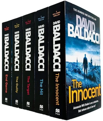 Will Robie Series Complete 5 Books Collection Set by David Baldacci - Image 1 of 2