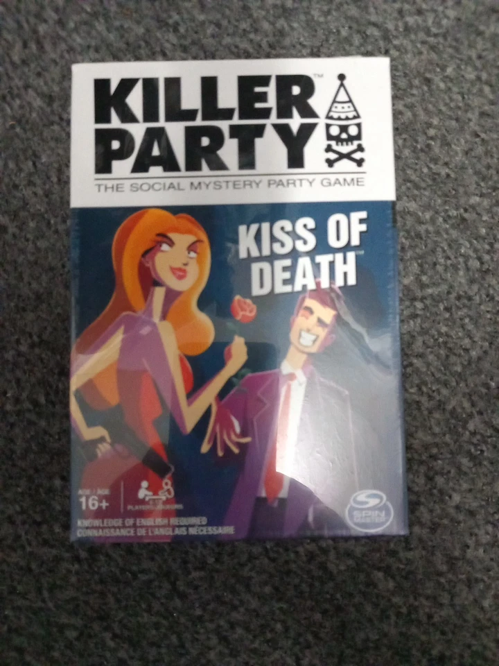 Killer Party Kiss of Death Card Game - Spin Master