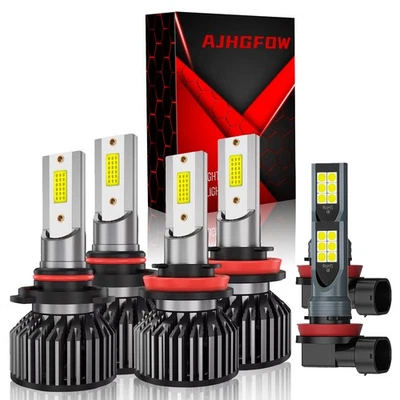 For Honda BR-V 2018-2019 6000K LED Headlight Hi-Low Beam Fog Light Bulb Kit - Image 1 of 4