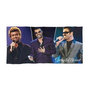George Michael Strandtuch, Musical Tribute Beach, Pool, See, Badetuch - Bild 1 von 3