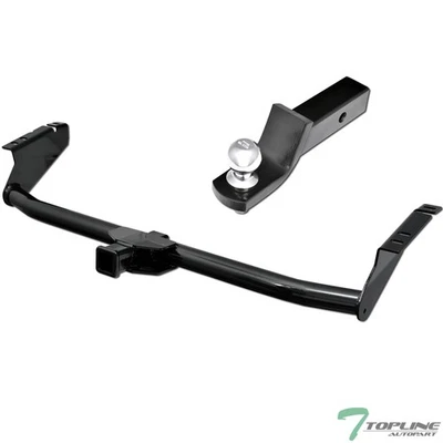 Topline For 2004-2020 Toyota Sienna Class 3 Trailer Hitch Receiver 2"+Ball Mount Foto 1 de 4