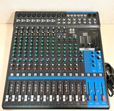 YAMAHA MG16XU 16-Channel Mixing Analog Mixer Console - Image 1 of 4