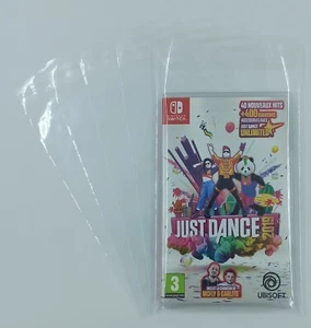 LOT DE 100 POCHETTES PLASTIQUE DE PROTECTION POUR BOITIER JEU NINTENDO SWITCH ! - Photo 1/1