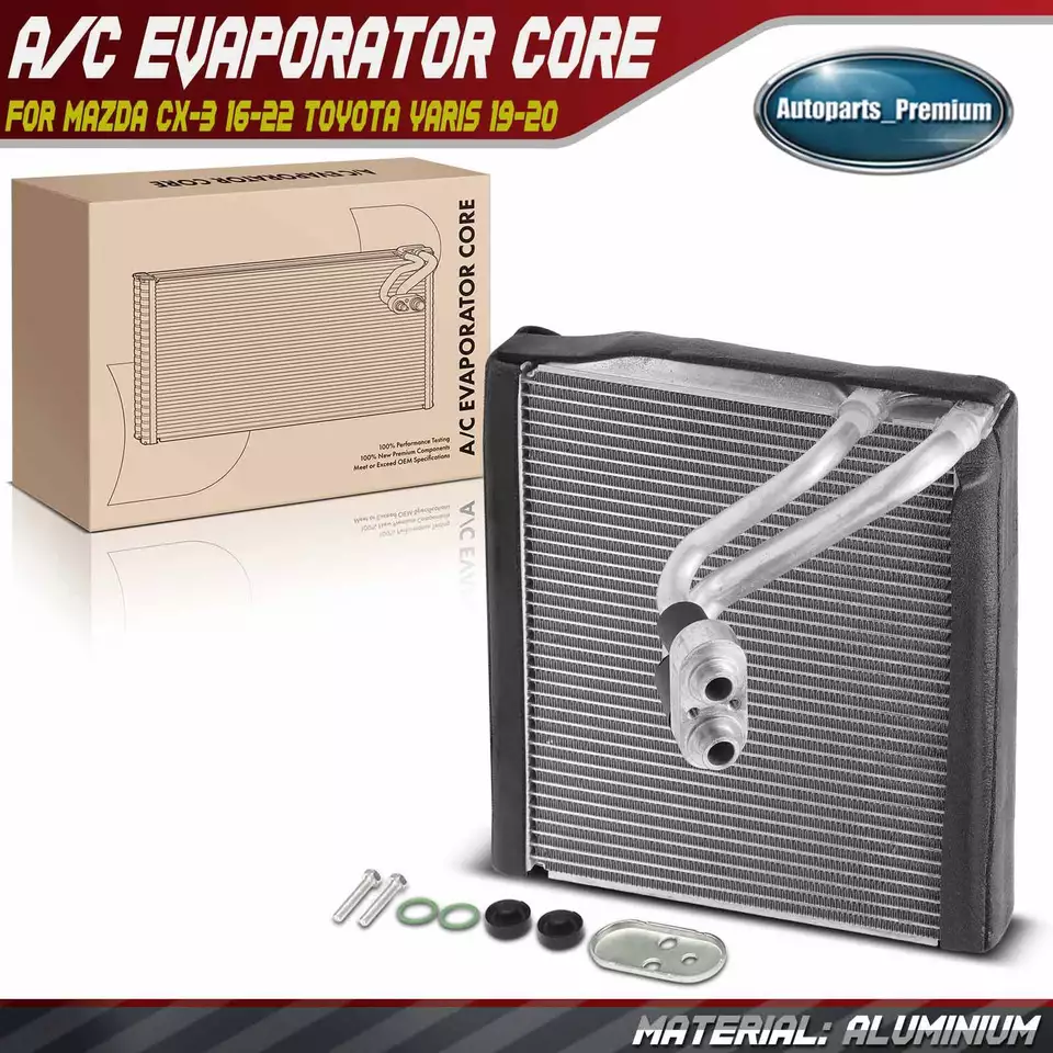 Ядро испарителя переменного тока для Mazda CX-3 2016-2022 Toyota Yaris 19-20 Scion iA 2016 - Изображение 1 из 4