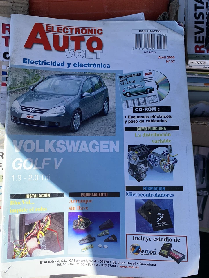 Manual de taller electricidad y electrónica Volkswagen golf V￼ - Imagen 1 de 1