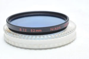 Nikon 52mm B12 Blue Lens Filter - Picture 1 of 2