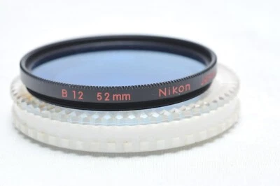 Nikon 52mm B12 Blue Lens Filter - Image 1 of 2