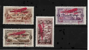 Grand Liban Under France 1926, Air Mail, Quality set VF MLH*OG (RMD-8) - Picture 1 of 2