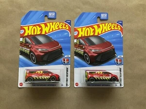 Hot Wheels Treasure Hunt Ford Performance Supervan-Lot Of 2-Red First Response - Picture 1 of 2