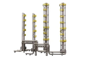 Kit tour de distillation Plum PP080 zone industrielle B dioramas usine chimique N/HO - Photo 1 sur 13