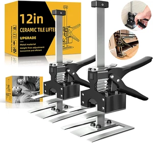 AMZKEIO Lever Arm Lifter, 12 Inch Labor Saving Arm Jack, Drywall Lift, Hand Jack - Picture 1 of 7