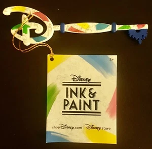 Disney Ink and Paint Collectible Opening Ceremony Key Ready to Ship - Picture 1 of 2