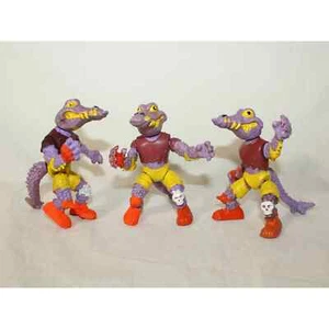 Rara figura Argentina Teenage Mutant Ninja Turtle Gecko Bucky O Hare Al Negator - Foto 1 di 12