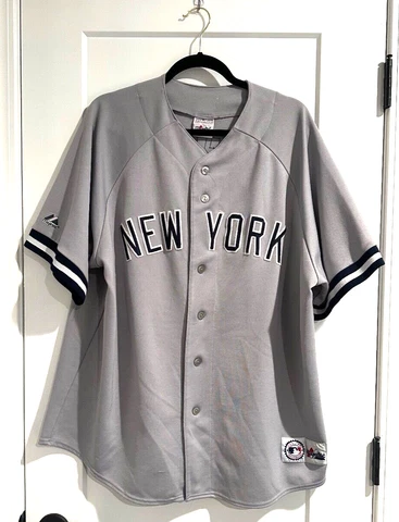 New York Yankees Alex Rodriguez MLB Jersey Majestic Sewn Authentic #13 Size XL Cover