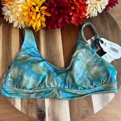 NUEVO Top de bikini de natación prAna Mallorca para mujer PEQUEÑO en MIRAGE UPF 50+ Foto 1 de 4