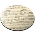 Round Mouse Mat  - Old Muscial Sheet Music Songs Musician Vintage  #45922