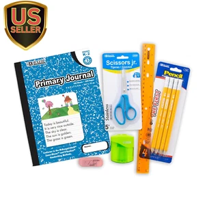 BAZIC Primary School Kit Supply Box 57 Count for Kindergarten Elementary Stud... - Picture 1 of 7