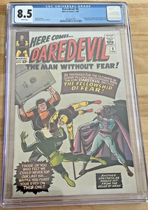 Daredevil #6 CGC 8.50 WP**KEY ISSUE** ORIGIN MR FEAR****** - Bild 1 von 3