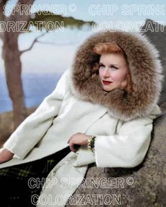 GINGER ROGERS WINTER SCENE 5 DAYS! 8X10 BEAUTIFUL COLOR PHOTO BY CHIP SPRINGER - Picture 1 of 1