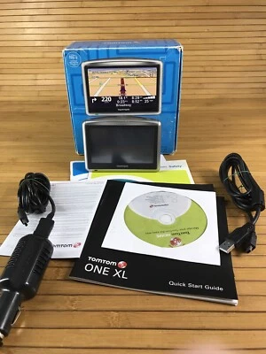 TomTom ONE XL Portable Car 4.3 LCD GPS System USA/Canada Navigation. - Image 1 of 4