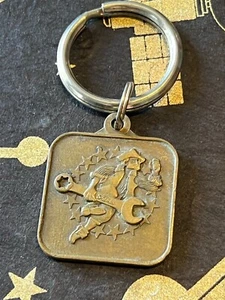 Snap On Tools Vintage Brass Patriot Keychain - Price of Quality - Picture 1 of 5