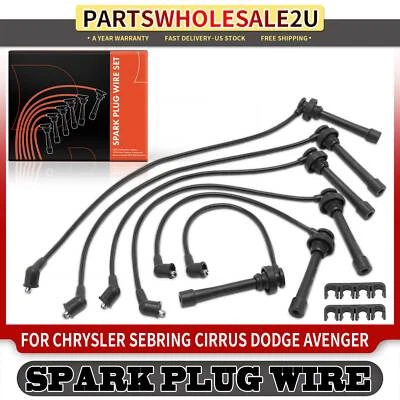Nuevo juego de 6 cables de bujía para Dodge Avenger Stratus Chrysler Sebring 1995-2000 Foto 1 de 4